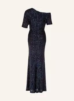 Вечернее платье с пайетками Swing, синий