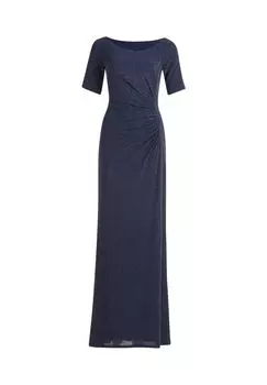Вечернее платье с рюшами Vera Mont, цвет Dark Blue Black