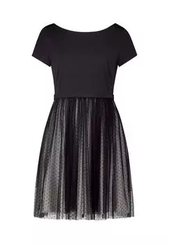 Вечернее платье с тюлем Vera Mont, цвет Schwarz Grau