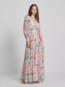 Вечернее платье с V-образным вырезом Jake*s Cocktail, розовый