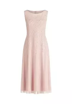 Вечернее платье с вышивкой Vera Mont, цвет Rose/silver