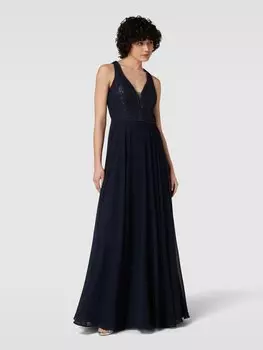 Вечернее платье с жемчугом V.M.