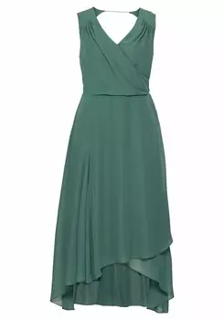 Вечернее платье Sheego, зеленый