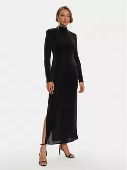 Вечернее платье slim fit Simona Corsellini, черный