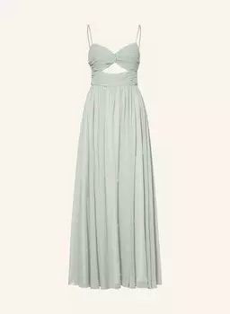 Вечернее платье со складками Hey Kyla, зеленый