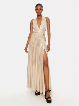 Вечернее платье стандартного кроя Babylon, золотой