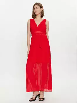 Вечернее платье стандартного кроя Dixie, красный