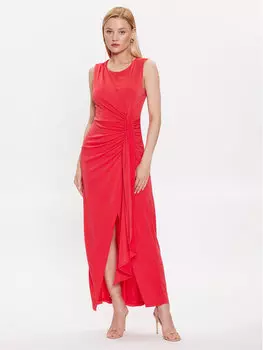 Вечернее платье стандартного кроя Rinascimento, красный