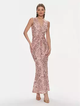 Вечернее платье стандартного кроя Rinascimento, розовый