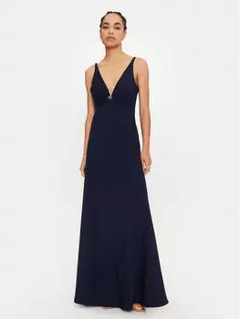 Вечернее платье стандартного кроя Rinascimento, синий