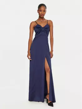 Вечернее платье стандартного кроя Rinascimento, синий