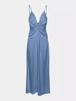 Вечернее платье стандартного кроя Yas, синий