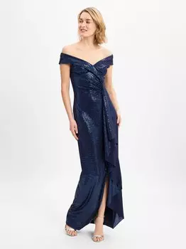 Вечернее платье SWING, морской синий