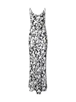 Вечернее платье TOPSHOP Evening Dress, черный/белый