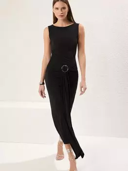 Вечернее платье Trendyol, черный