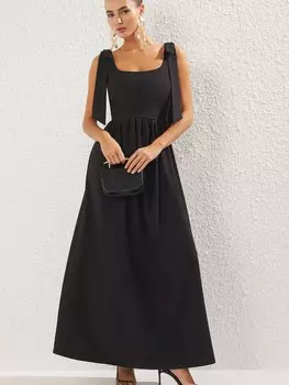 Вечернее платье Trendyol, черный