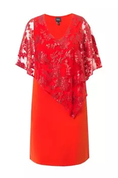 Вечернее платье Ulla Popken, цвет Blood red