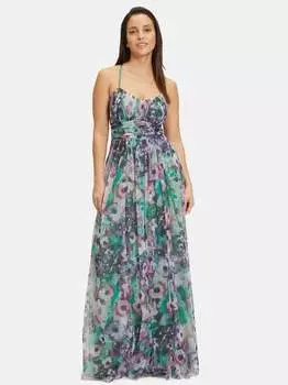 Вечернее платье Vera Mont, мультиколор