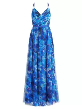 Вечернее платье Vera Mont, синий