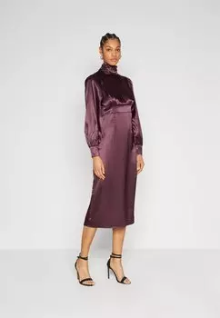 Вечернее платье Viharper Миди Платье VILA, цвет winetasting