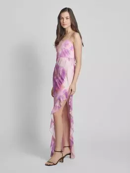 Вечернее платье в стиле батик V.M., розовый