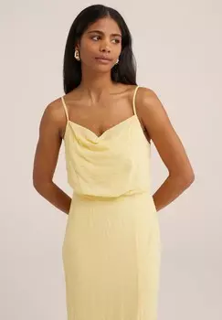 Вечернее платье WE Fashion, светло-желтый