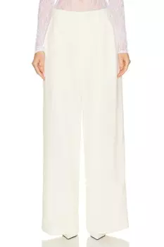 Вечерние брюки WARDROBE.NYC, кремовый
