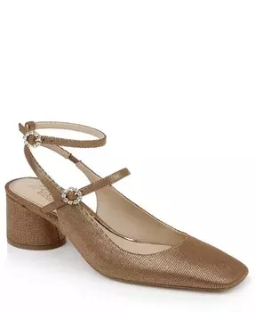 Вечерние туфли Keilani Maryjane Jewel Badgley Mischka, бежевый