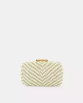 Вечерний клатч с застежкой Tintoretto, бежевый