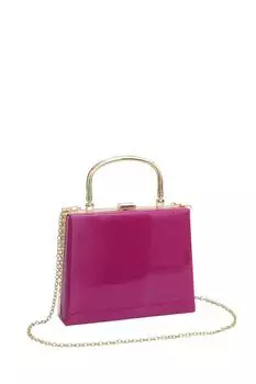 Вечерний клатч Tonki трапециевидной формы Fontanella Fashion, розовый