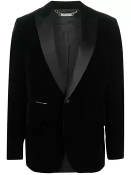 Вечерний пиджак с декором Skull Philipp Plein, черный