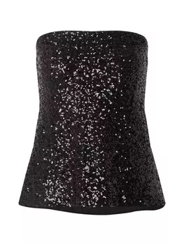 Вечерний топ Abercrombie & Fitch Top, черный