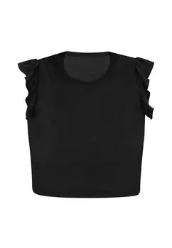 Вечерний топ faina Top, черный