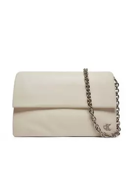 Вечерняя сумка Calvin Klein Jeans Micro Mono Ew Flap25 Pu K60K611947, бежевый