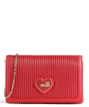 Вечерняя сумка через плечо из искусственной кожи Love Moschino, красный