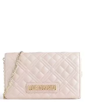 Вечерняя сумка через плечо из искусственной кожи Love Moschino, розовый