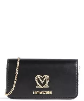 Вечерняя сумка через плечо из искусственной кожи Love Moschino, черный