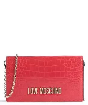 Вечерняя сумка через плечо из искусственной кожи Love Moschino, красный