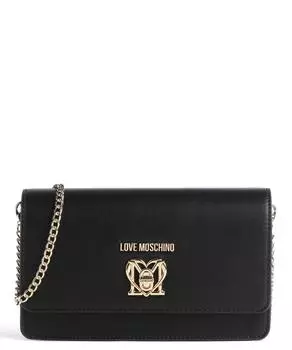 Вечерняя сумка через плечо из искусственной кожи Love Moschino, черный