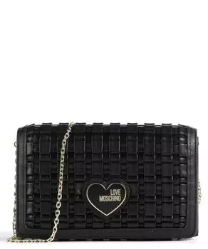 Вечерняя сумка через плечо из искусственной кожи Love Moschino, черный