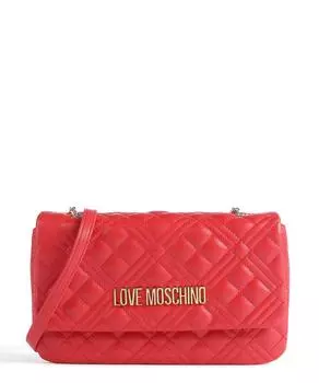 Вечерняя сумка через плечо из искусственной кожи Love Moschino, красный
