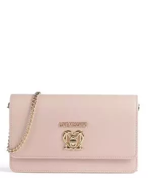 Вечерняя сумка через плечо из искусственной кожи Love Moschino, бежевый