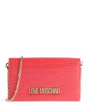 Вечерняя сумка через плечо из искусственной кожи Love Moschino, красный