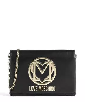 Вечерняя сумка через плечо из искусственной кожи Love Moschino, черный