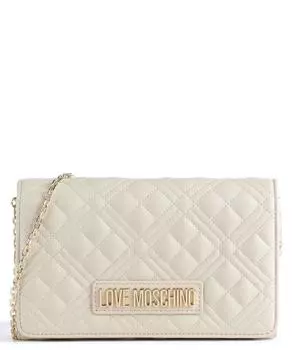 Вечерняя сумка через плечо из искусственной кожи Love Moschino, бежевый