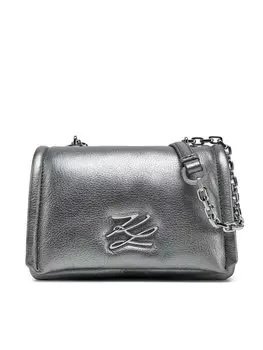 Вечерняя сумка KARL LAGERFELD, серебряный