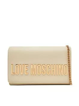 Вечерняя сумка LOVE MOSCHINO, бежевый