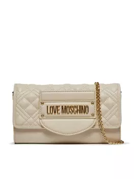 Вечерняя сумка LOVE MOSCHINO JC4054PP1ILA0110, экрю
