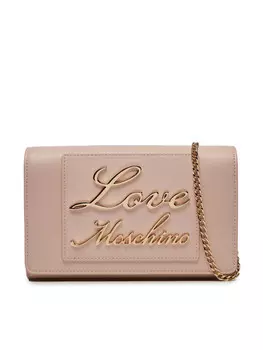 Вечерняя сумка LOVE MOSCHINO JC4121PP1ILM0601, розовый