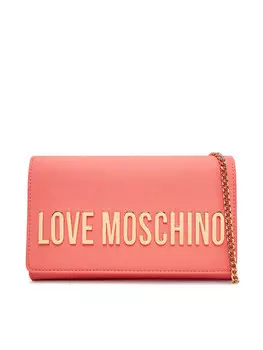 Вечерняя сумка LOVE MOSCHINO, коралловый